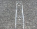 Подставка для тюбиков - прозрачное оргстекло